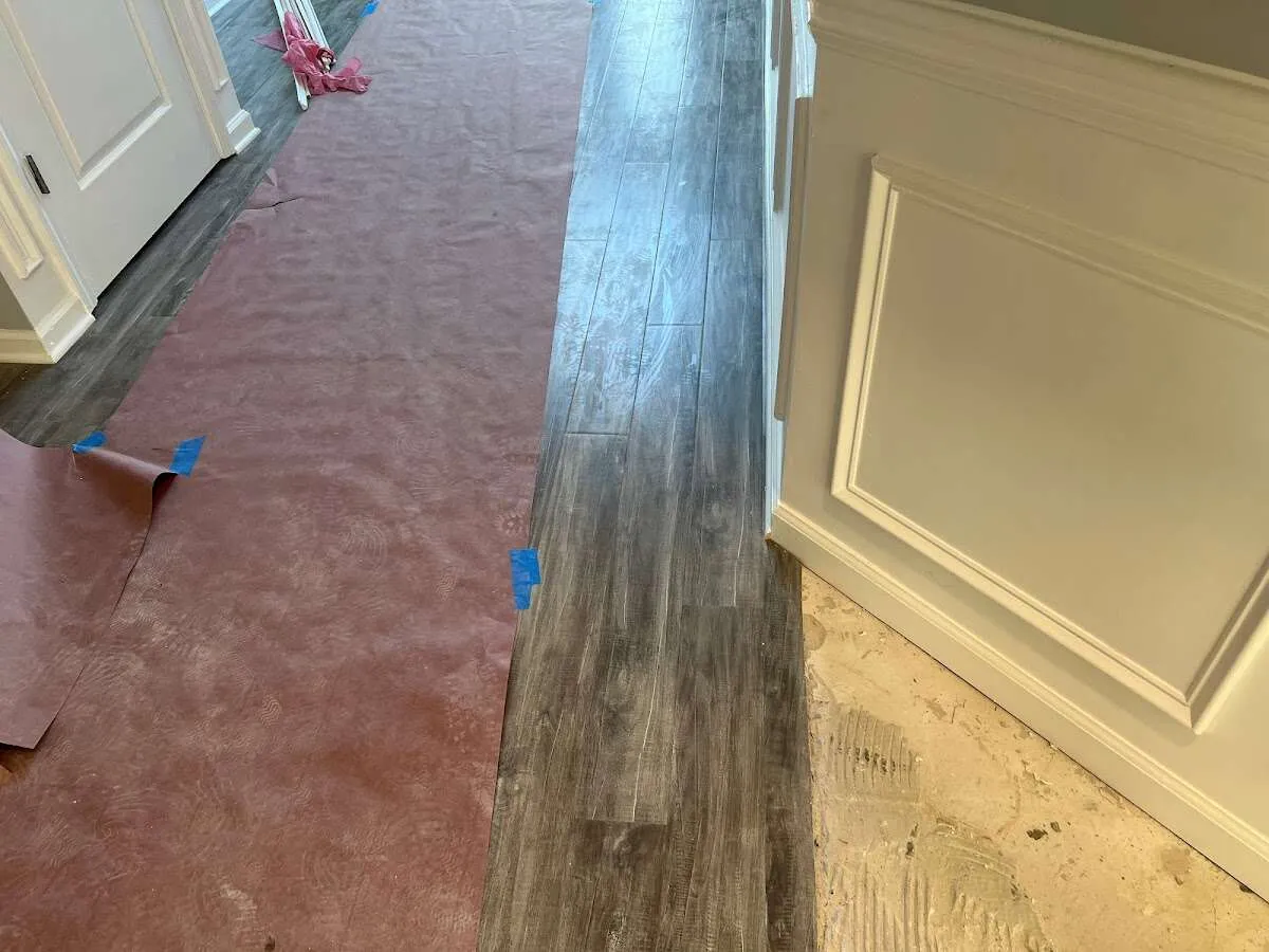 Completed marble shower restoration in Tega Cay